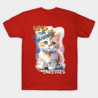 Adorable King of the Universe, Slave to Caresses T-Shirt